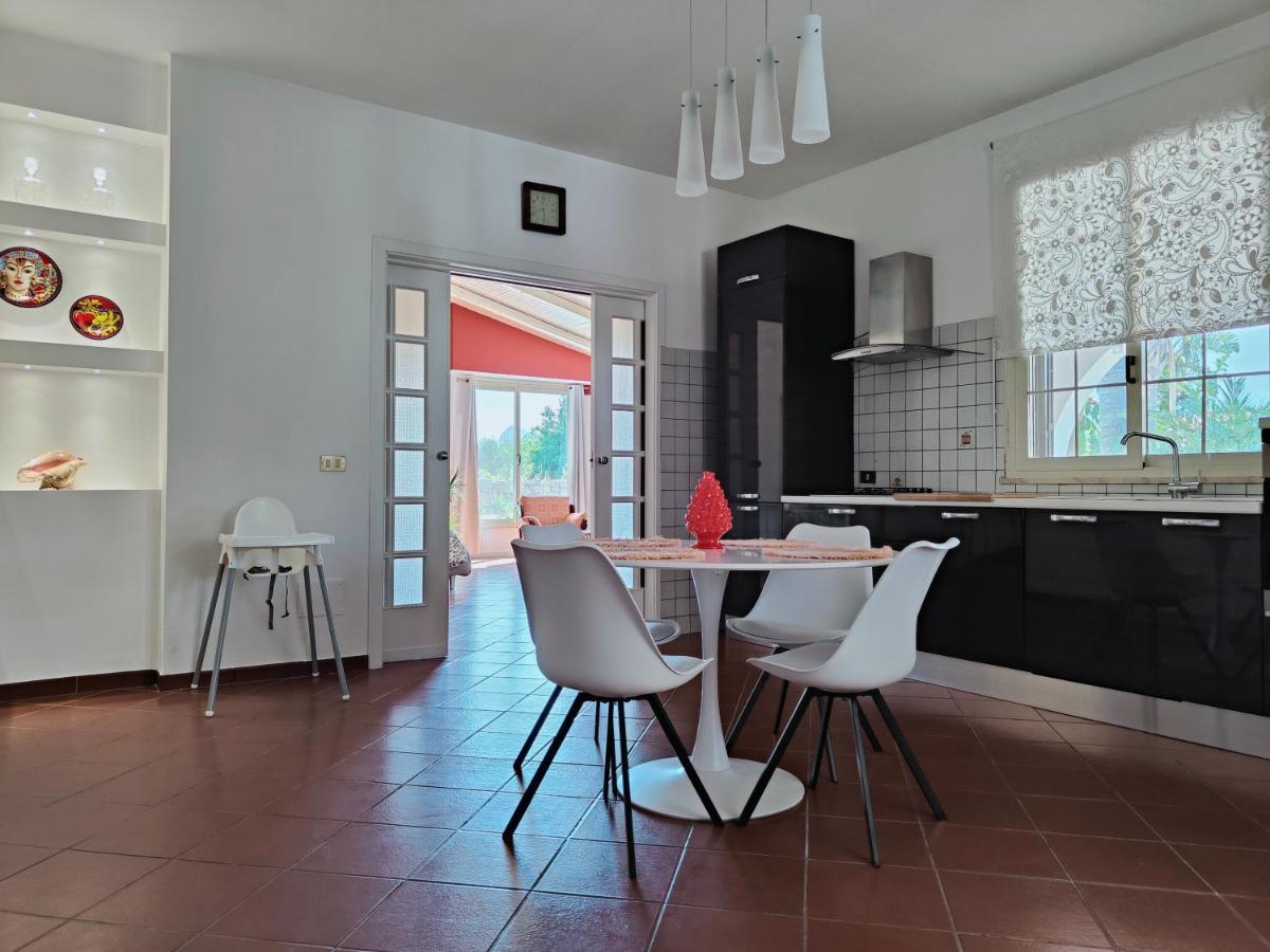 Villa Manzella Piscina Privata Cinisi Luaran gambar