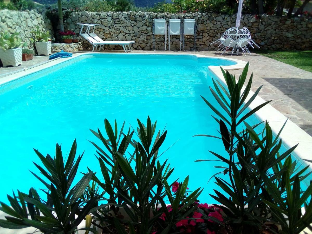 Villa Manzella Piscina Privata Cinisi Luaran gambar