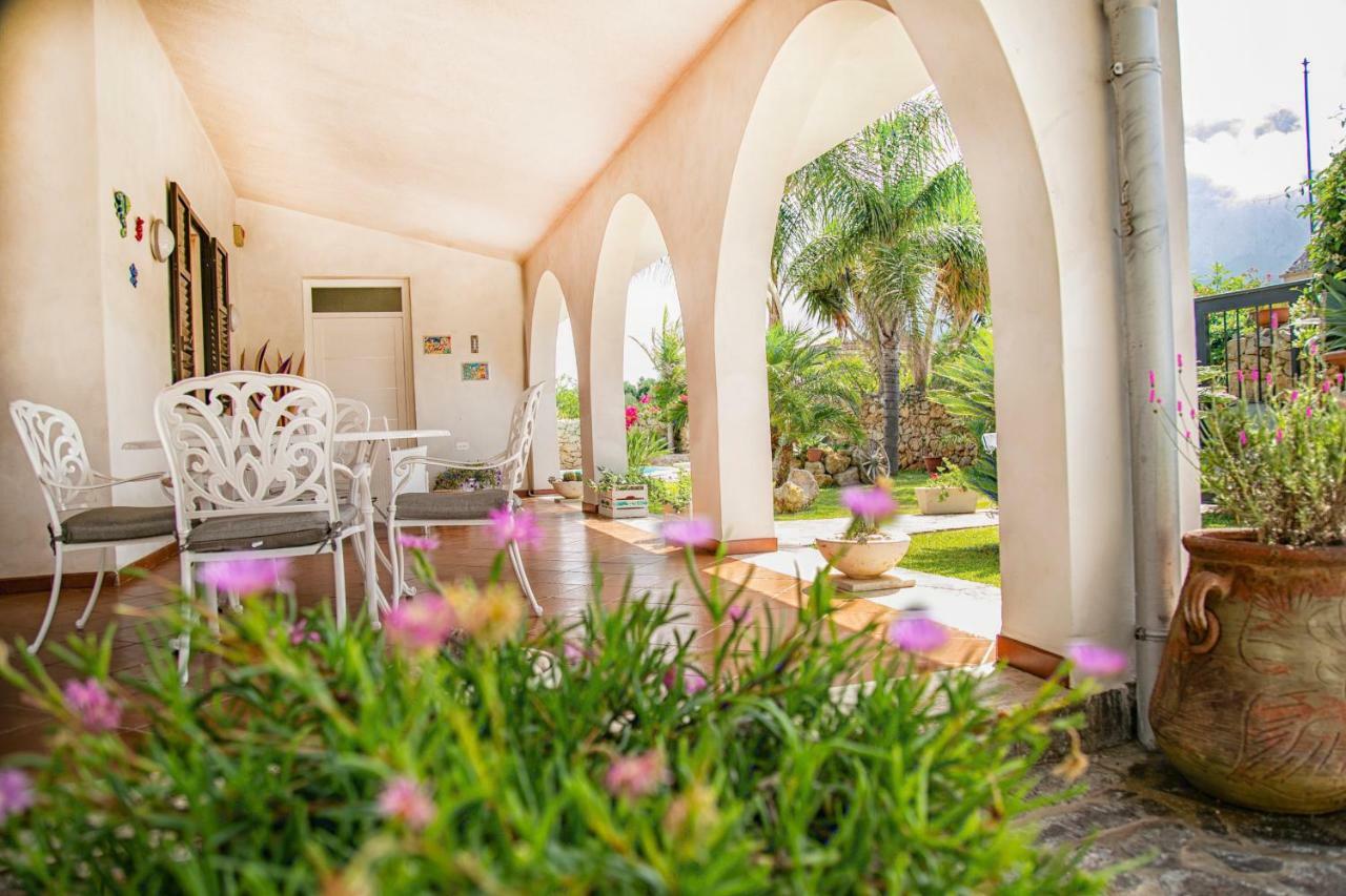 Villa Manzella Piscina Privata Cinisi Luaran gambar
