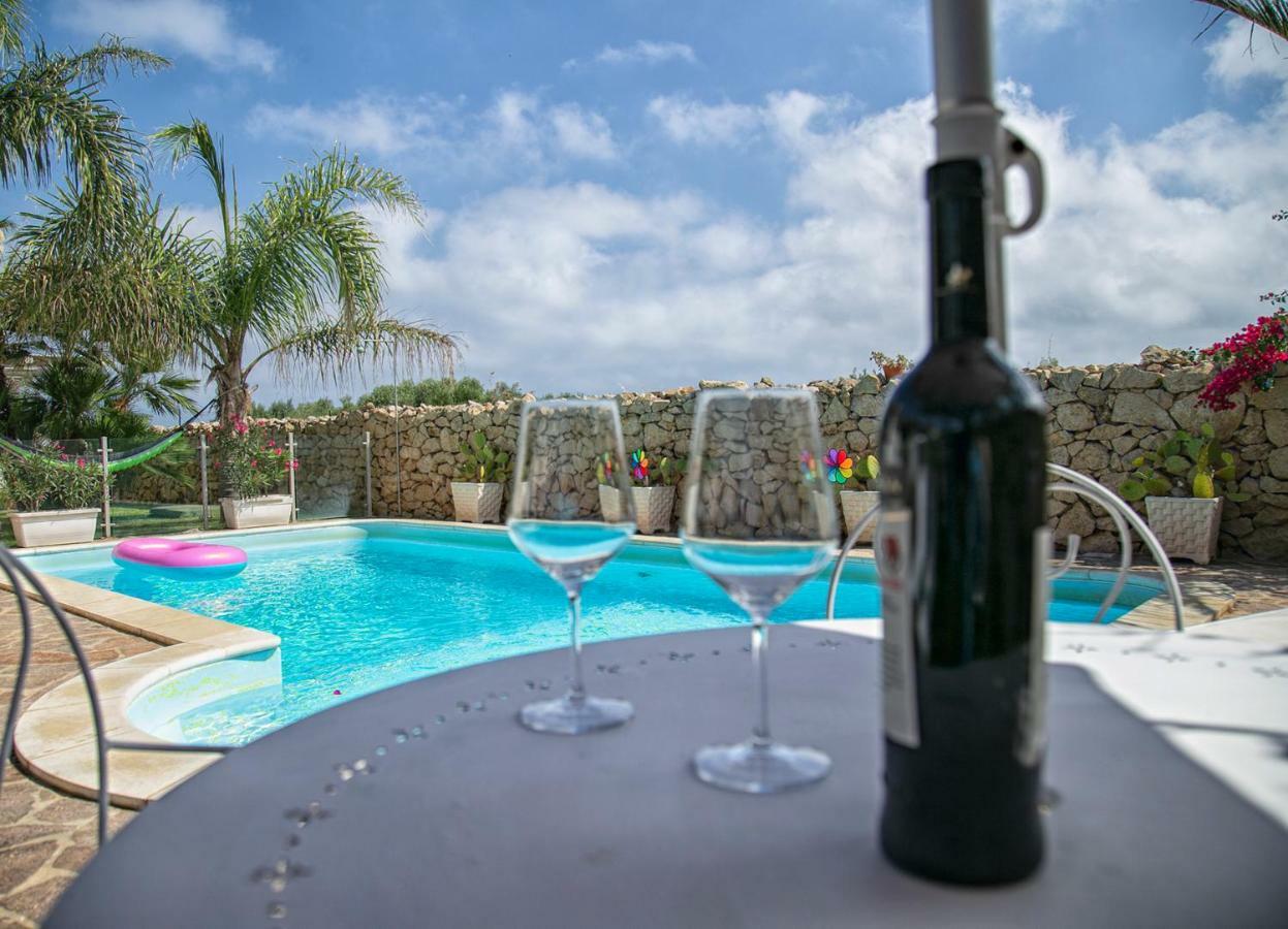 Villa Manzella Piscina Privata Cinisi Luaran gambar